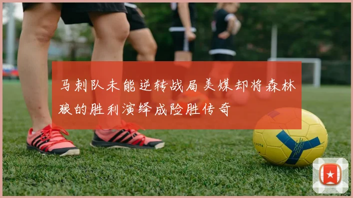 马刺队未能逆转战局美媒却将森林狼的胜利演绎成险胜传奇